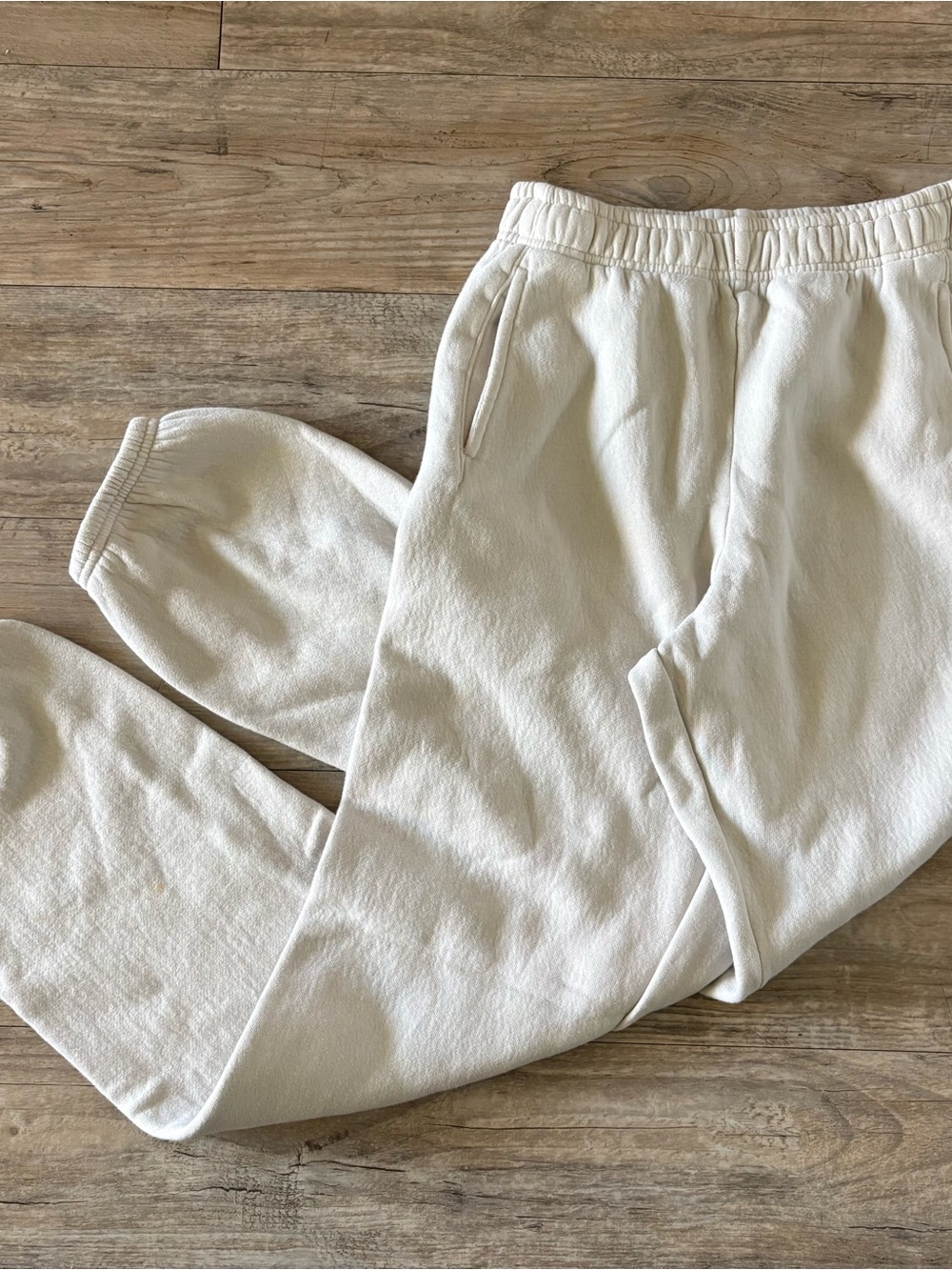 Aerie Women's Jet Setter Sweatpants In Cream Size XS